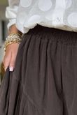 Made in Italy Cooper Needlecord Sia Pant Coffee Bean